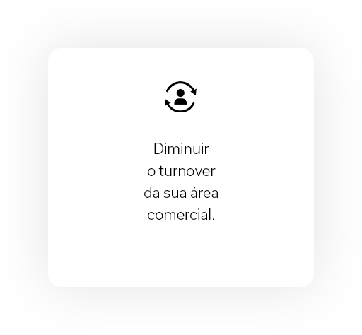 diminuir turnover na area comercial