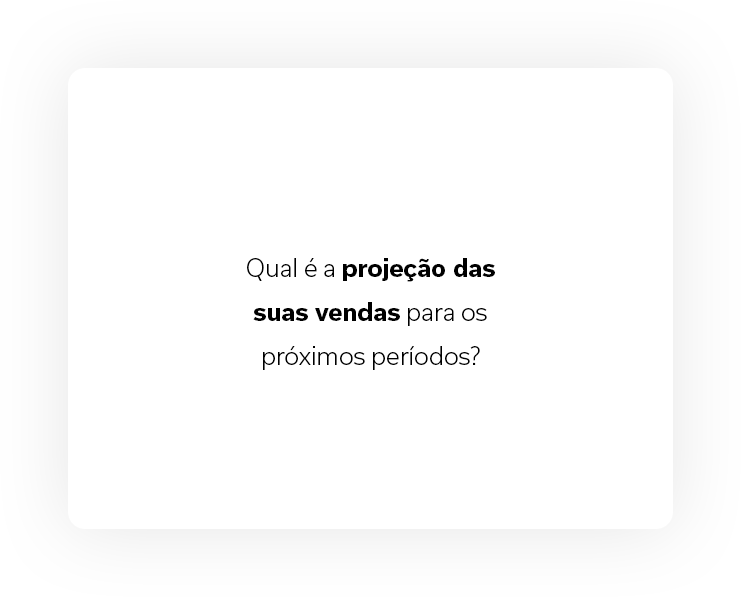 projecao de vendas