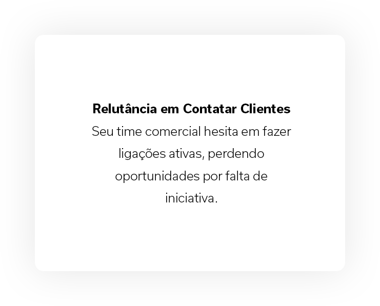 relutancia em contratar clientes