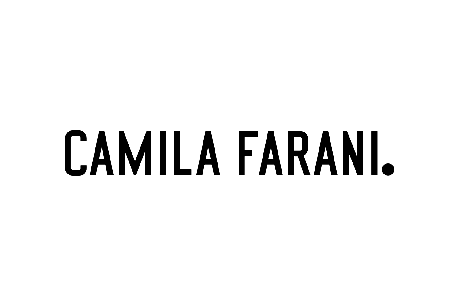 Logo - Farani preto
