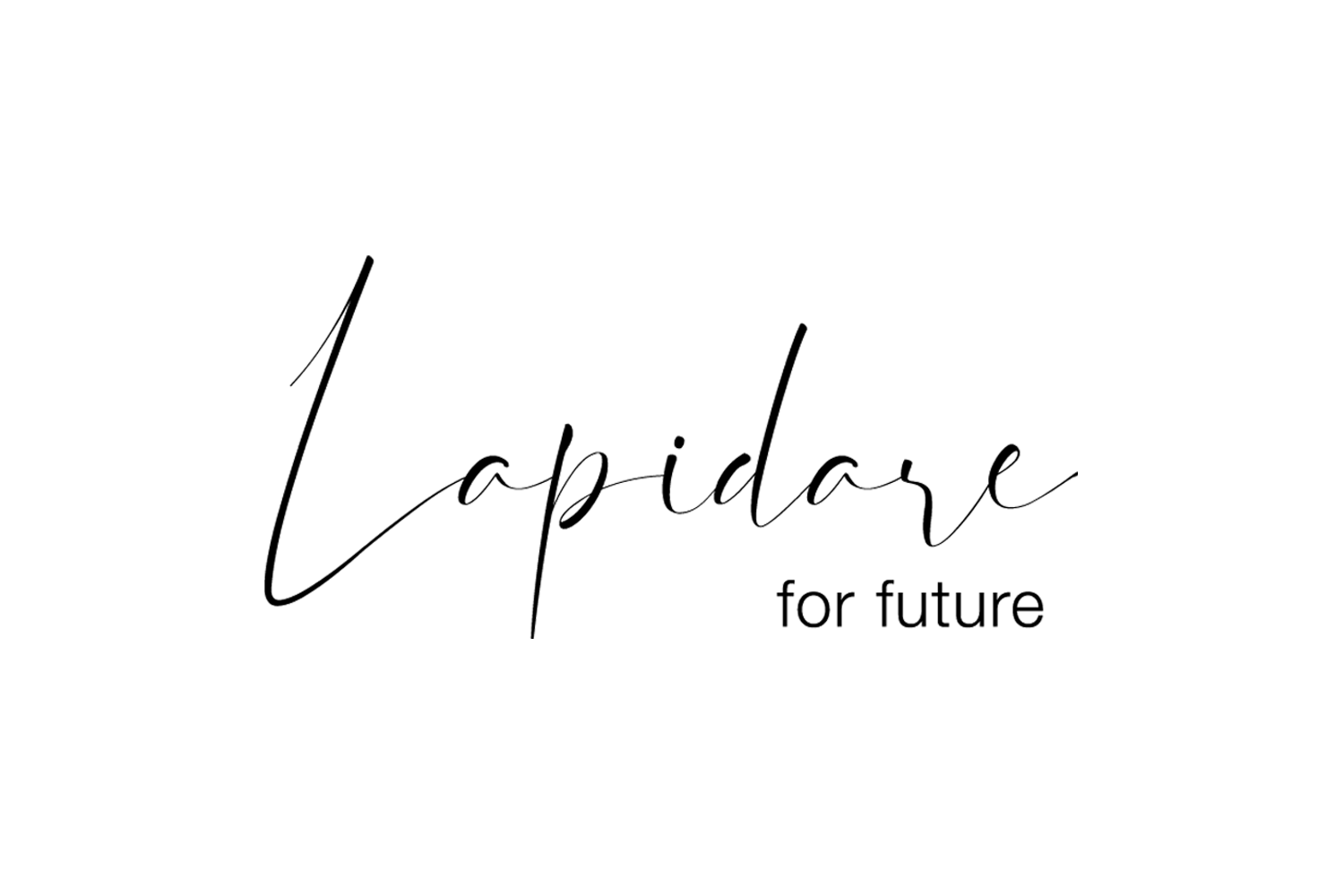 Logo - Lapidare preto